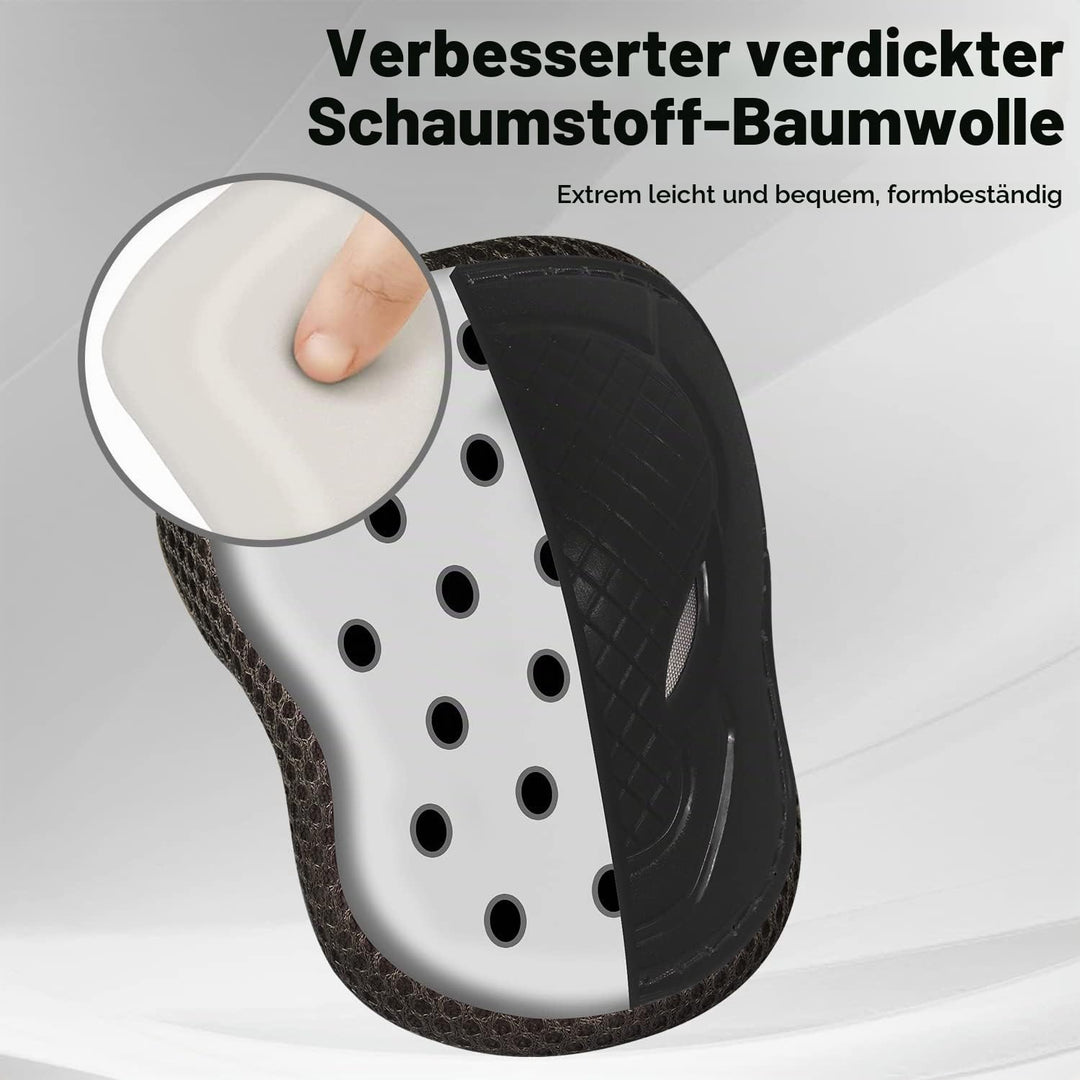 Kinder Schutzausrüstung 2-10 Jahre – Knieschoner, Ellenbogenschoner für Inliner, Rollschuhe, Skatebo