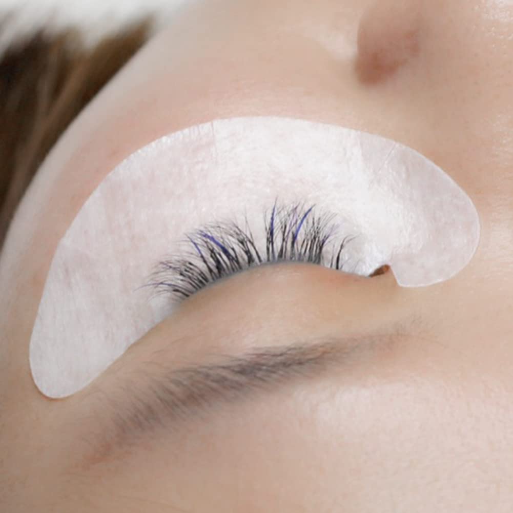 Lunamoon Augenpads für Wimpernverlängerung Pad 100Paar Wimpern Pads V-Shape | Wimpernverlängerung Au