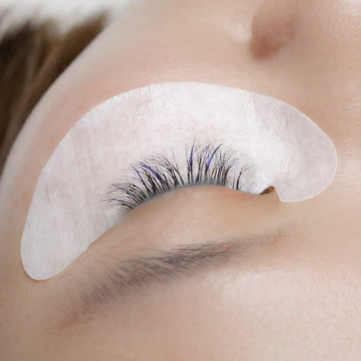 Lunamoon Augenpads für Wimpernverlängerung Pad 100Paar Wimpern Pads V-Shape | Wimpernverlängerung Au