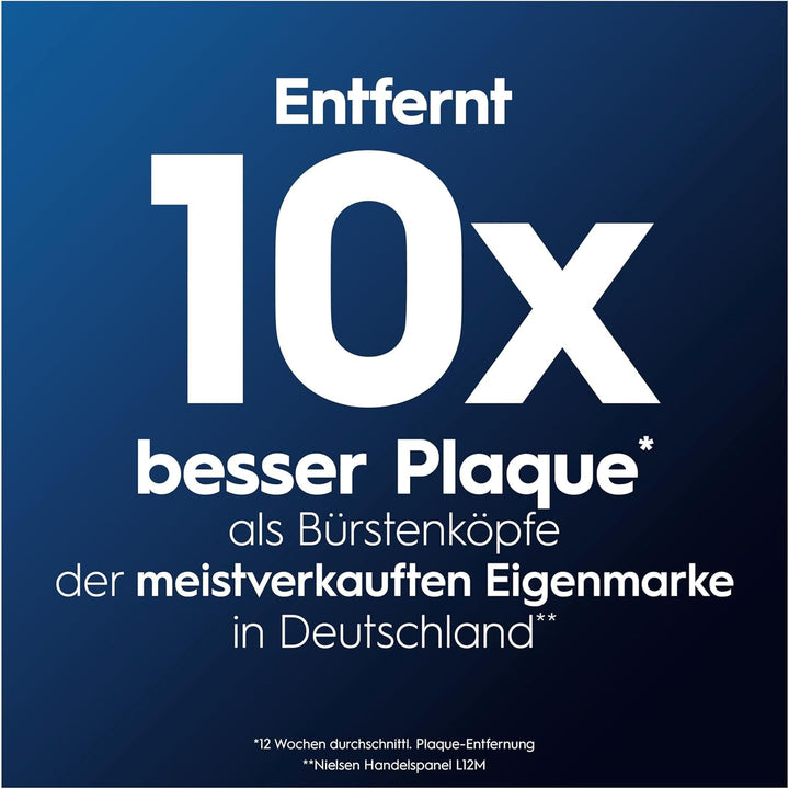 Oral-B Pro Precision Clean Aufsteckbürsten für elektrische Zahnbürste, 6 Stück, Zahnreinigung mit in