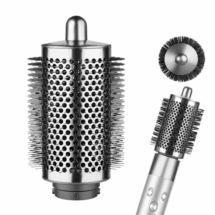 Grosse Runde Volumenbürste für Dyson Airwrap HS01/HS05/HS08, für schlaffes flaches Haar, mit langen
