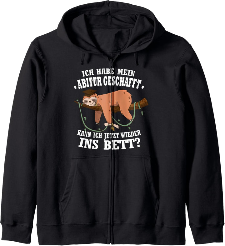 Ich Habe Mein Abitur Geschafft Kann Ich Wieder Ins Bett Kapuzenjacke