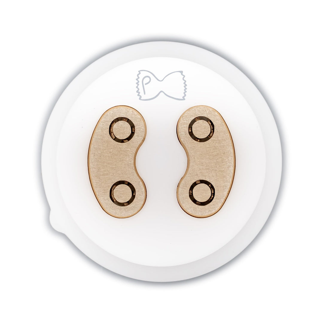 Pastidea - Matrize aus Bronze und POM Curvo Liscio Glatt kompatibel mit Philips Pasta Maker Avance u