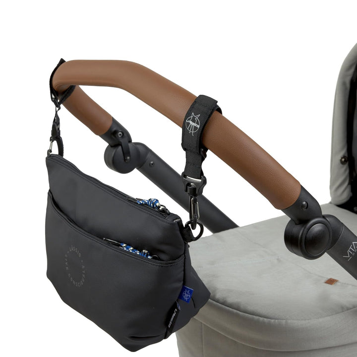 LÄSSIG Baby Kinderwagenorganizer Umhängetasche Kinderwagentasche inkl. Kinderwagenbefestigung/Buggy