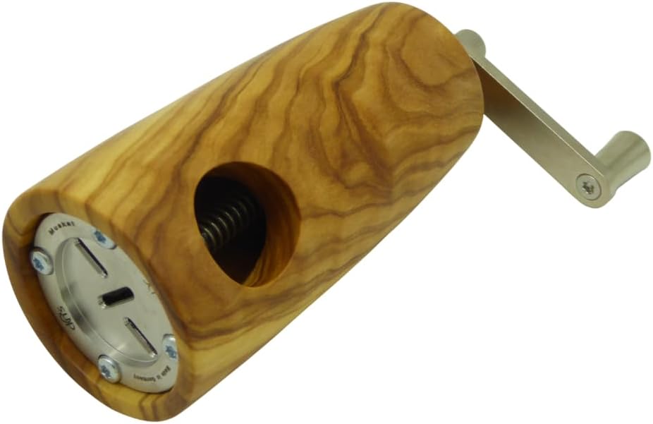 Holz Muskatmühlen Unikate handgemacht aus Edelhölzern | handgedrechselt | kleine Ausführung | manuel