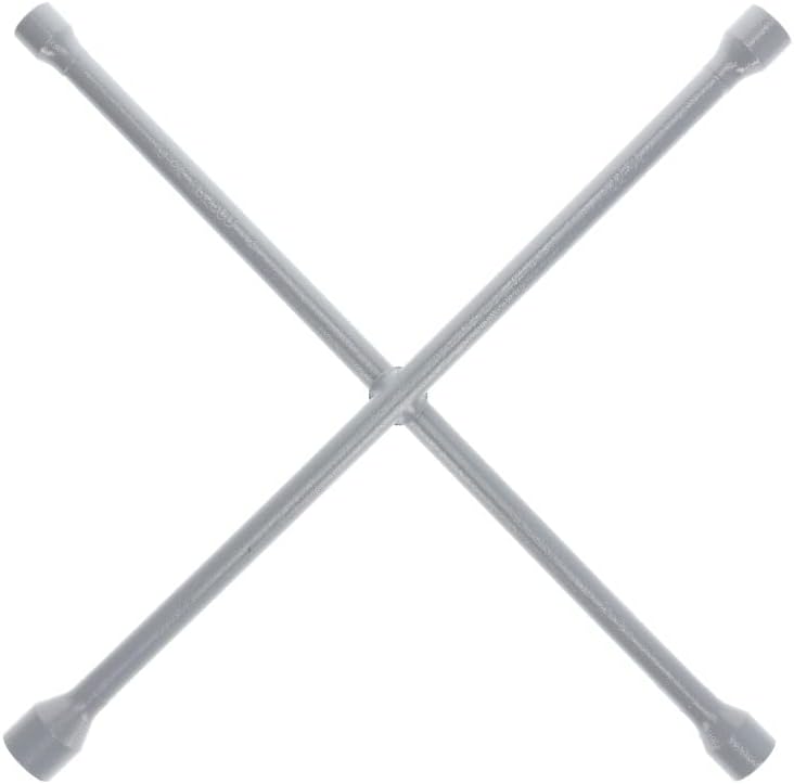 GEDORE Kreuzsteckschlüssel, für LKW/Bus/Traktor, SW 19 x 24 x 22 x 27 mm, Radkreuzschlüssel, Reifenw
