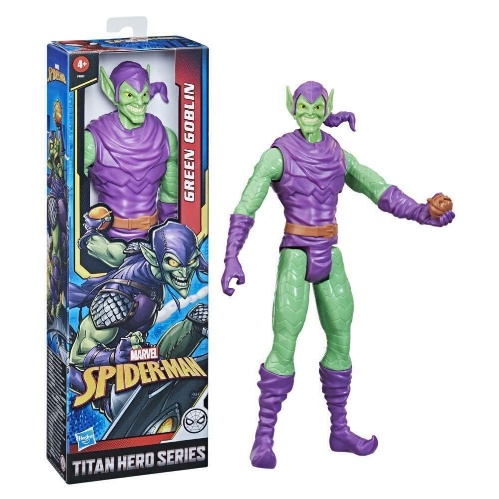 Spider-Man Marvel Titan Hero Series Grüner Kobold, 30,5 cm grosse Sammel-Actionfigur, Spielzeug für