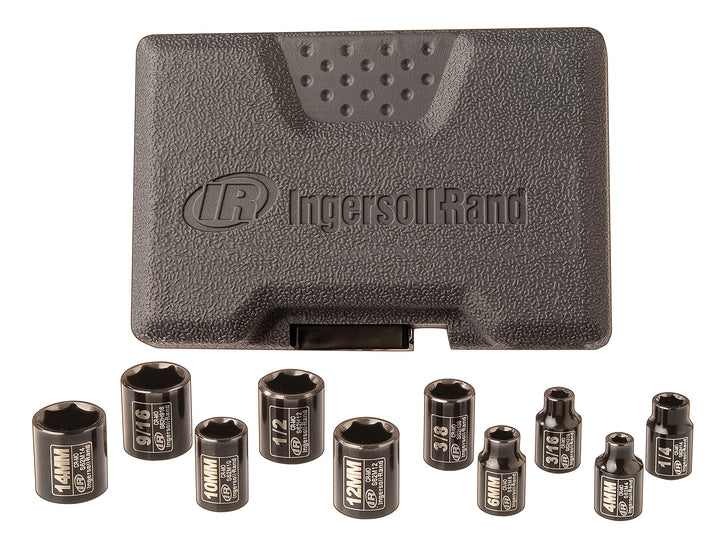 Ingersoll Rand 1/4"-Antrieb Steckschlüsselsatz SK2C10N (3/16", 1/4", 3/8", 1/2", 9/16", 4, 6, 9, 12,