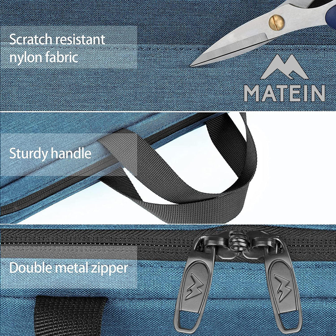 MATEIN Laptop Tasche 15,6 Zoll, Laptop-Hülle 15 mit Griff,Schlanke und Leichte Laptoptasche für Reis