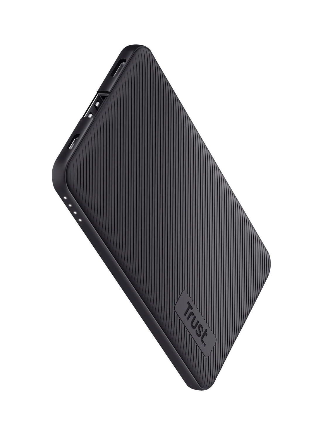Trust Mobile Primo Dünne Powerbank Schnellladefunktion 5000 mAh, Nachhaltig, USB C Externer Akku, Tr