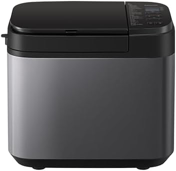 Panasonic SD-YR2540 Premium Grau Vollautomatischer Brotbackautomat, horizontales Design und Hefespen