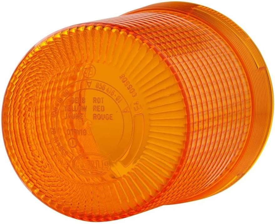 HELLA - Lichtscheibe, Rundumkennleuchte - gelb - 9EL 856 416-001