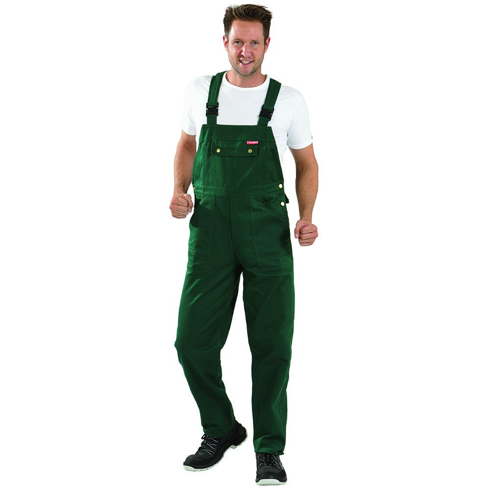 Planam Latzhose BW 345, grösse 62, mittelgrün, 542062 Grün 62, Gr&amp;