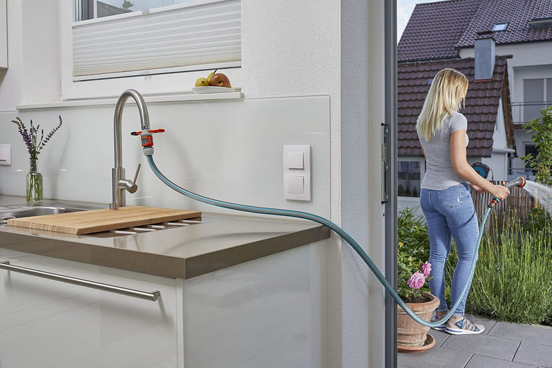 Gardena Adapter für Indoor-Wasserhähne: Praktischer zum Anschluss des Gardena Systems an einen mit M