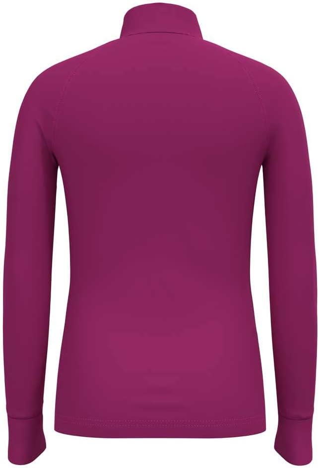 Odlo Unisex Kinder Active Warm Eco_159249 Funktionsunterwäsche Langarm Shirt mit Reissverschluss 116