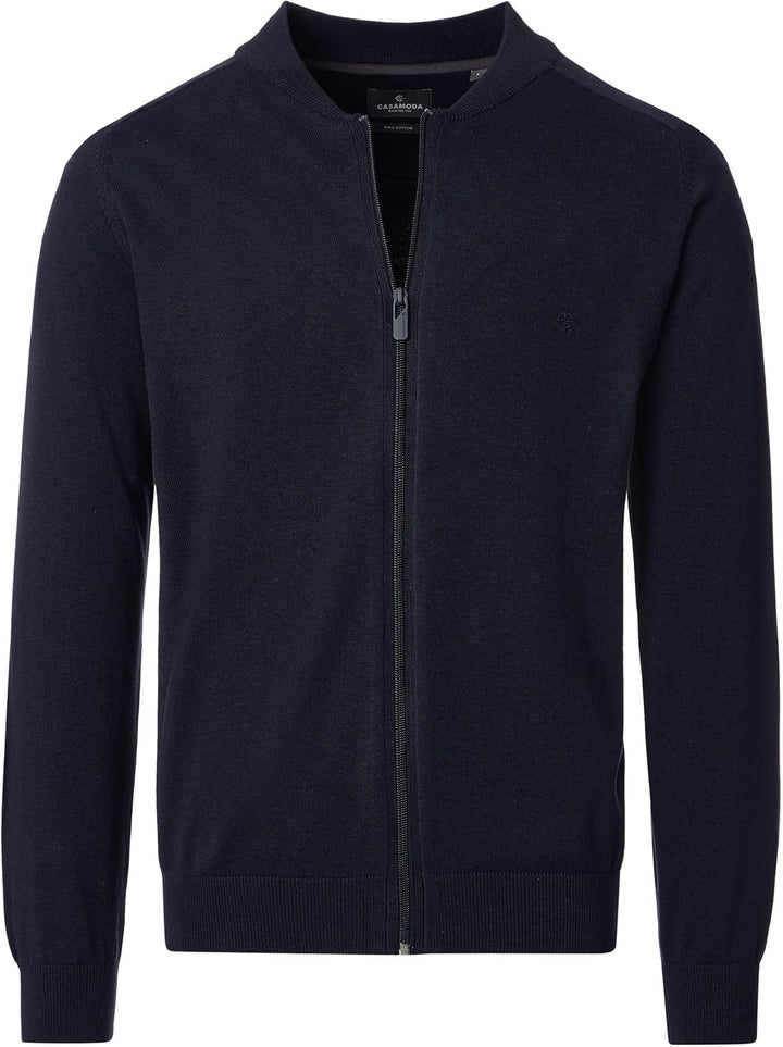 CASAMODA Strickjacke Uni S Dunkelblau, S Dunkelblau