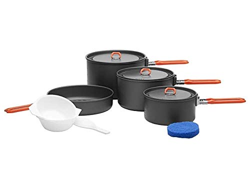 Fire-Maple Feast Camping Geschirr Set aus Edelstahl und eloxiertem Aluminium Feast FEAST 5, FEAST 5