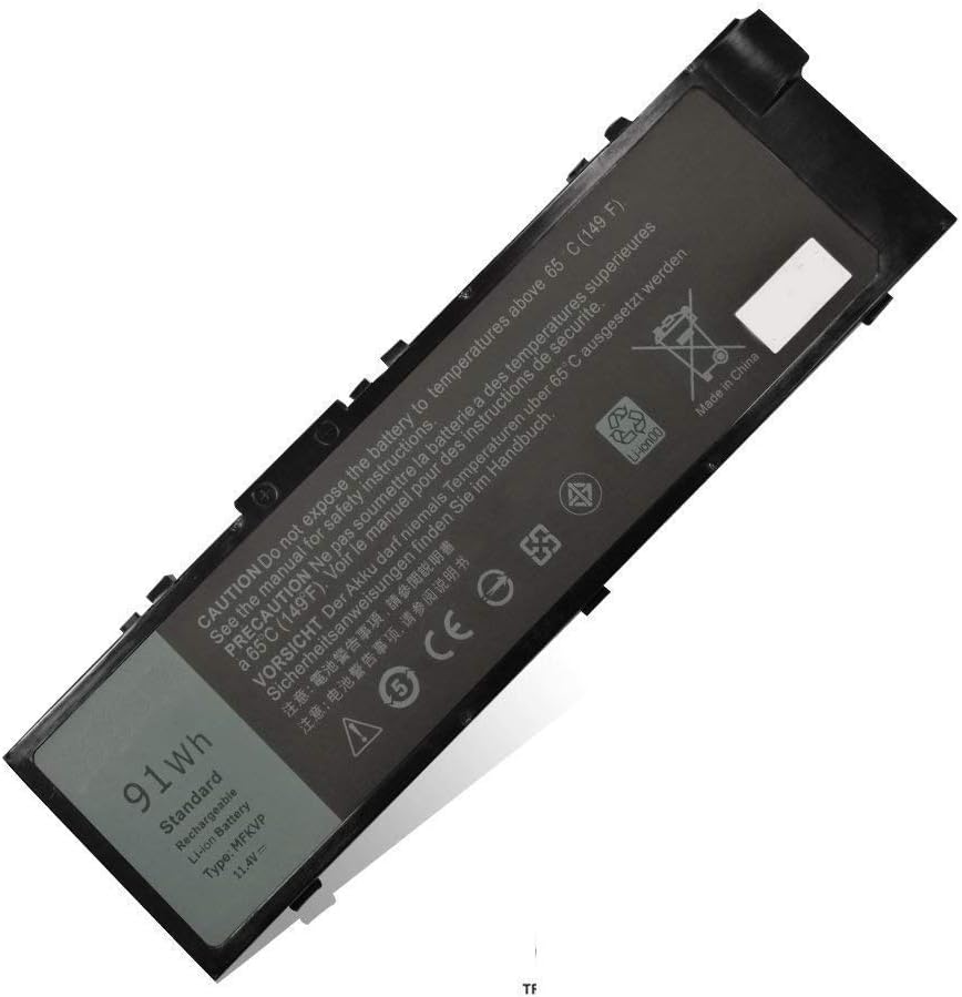 MFKVP 451-BBSF 451-BBSB TWCPG T05W1 GR5D3 0FNY7 1G9VM M28DH Laptop Batterie Ersatz für Dell Precisio