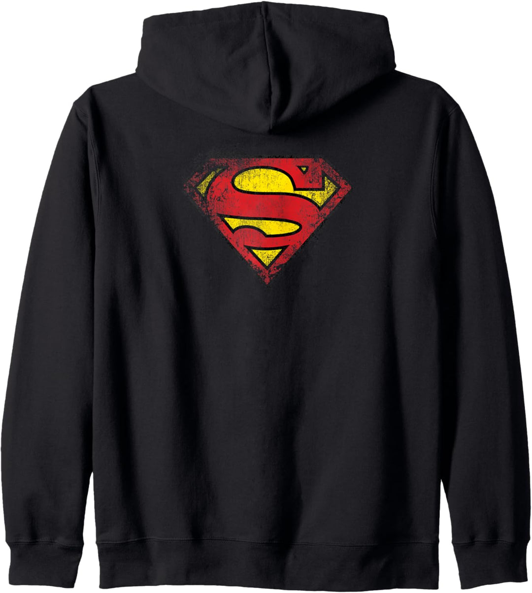 Superman Destroyed Supes Logo Kapuzenjacke