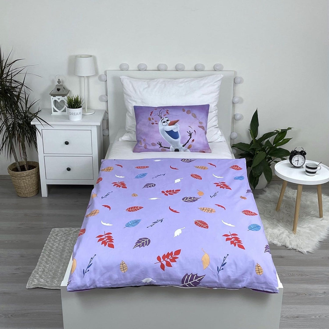 Jerry fabrics Disney Frozen 2 Anna ELSA Olaf Baby Bettwäsche 100 x 135 cm