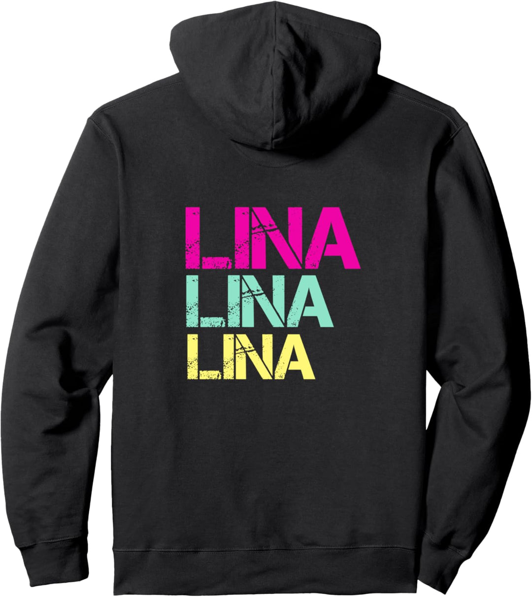 Lina Name Linas Vorname Geschenkideen Lienchen Sprüche Lina Pullover Hoodie
