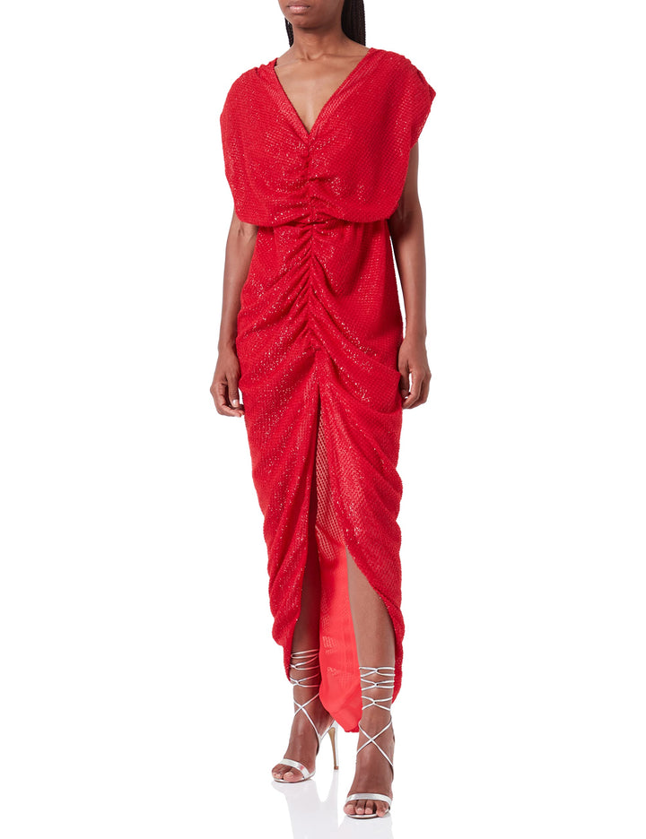 Just Cavalli Damen Kleid 42 306 Rot, 42 306 Rot