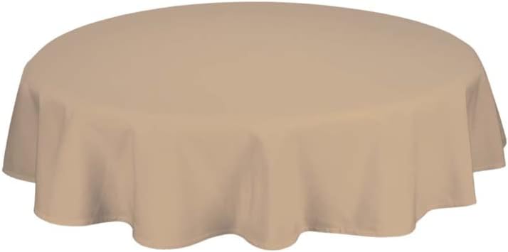 Tischdecke Rund Sandelwood 178cm Ø Sandelwood 178 cm Ø, Sandelwood 178 cm Ø