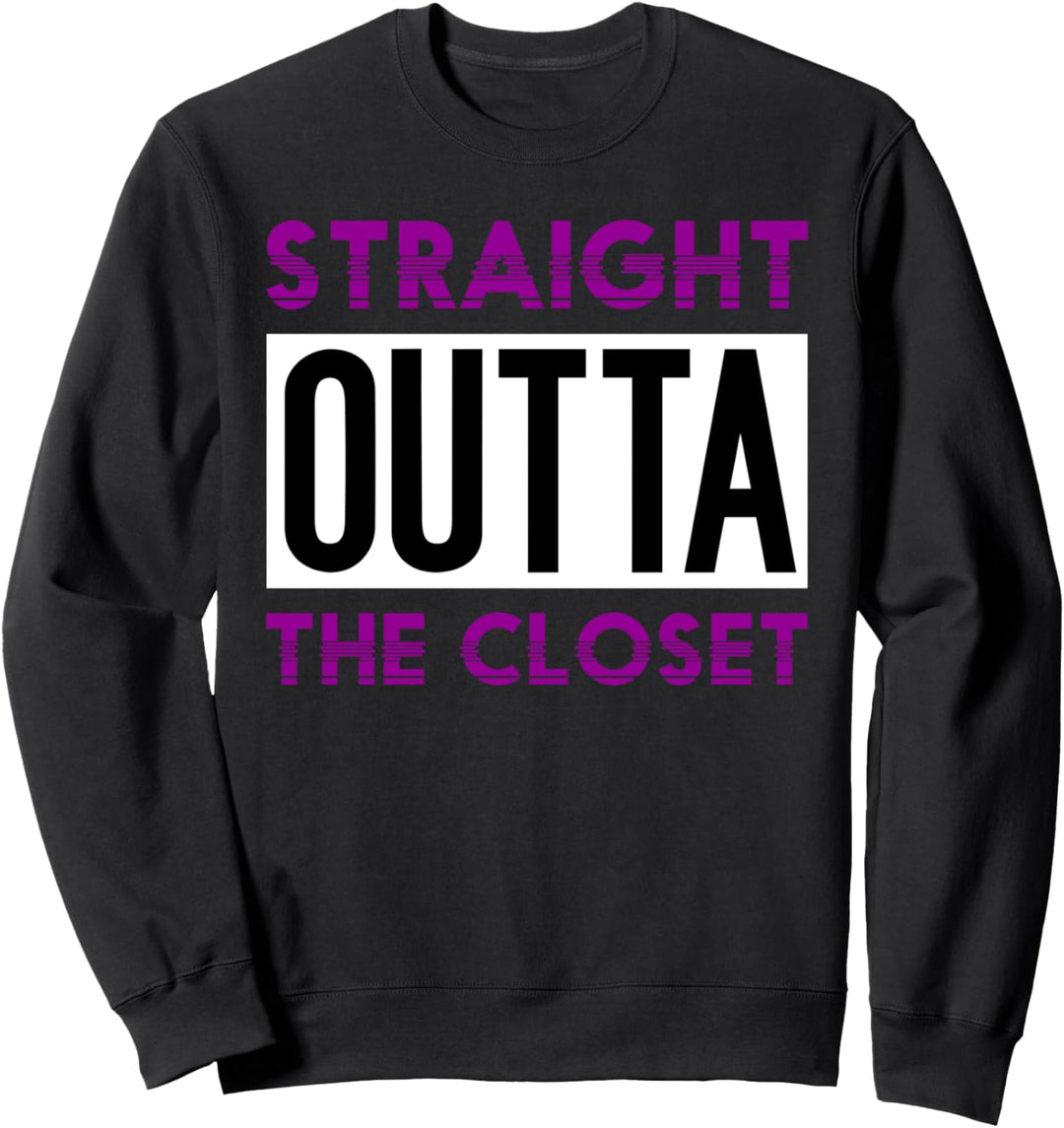 Ace Pride Genderfluid LGBTQ Lustiges Geschenk Asexuell Sweatshirt