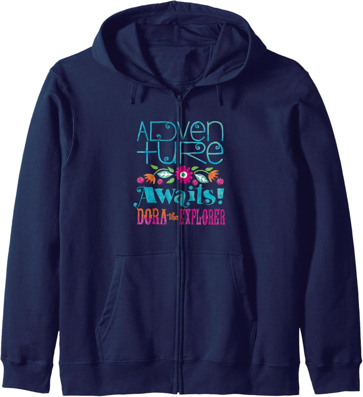 Dora the Explorer Adventure Awaits Floral Band Kapuzenjacke