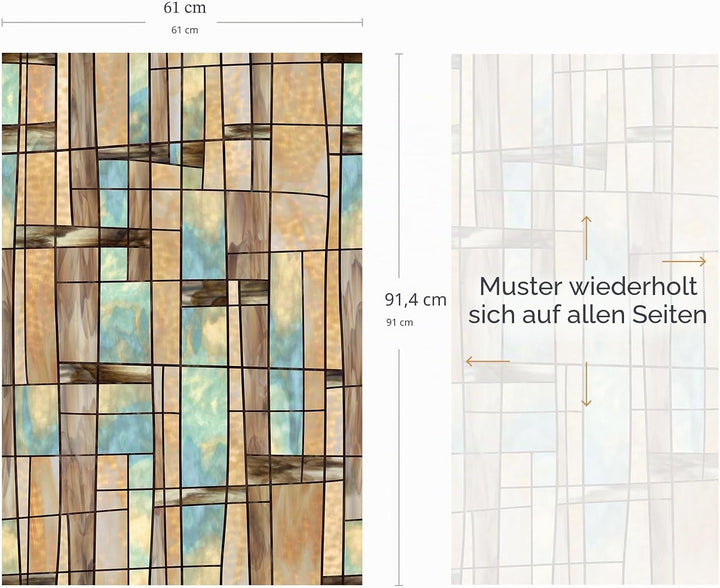 Artscape Fensterfolie "City Lights", Sichtschutzfolie, 61 x 92 cm