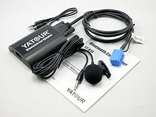 SHINE Bluetooth-Adapter Kompatibel für VOLKSWAGE Skoda Seat, Digital Auto Stereo Aux Interface mit U