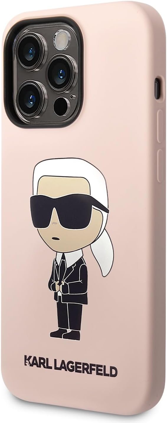 KARL LAGERFELD KLHCP14XSNIKBCP Hülle für iPhone 14 Pro Max 6,7" hardcase Rosa SI
