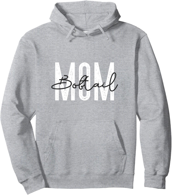 Bobtail mom Hund Hunde Hundemama Bekleidung Meine Welt Pullover Hoodie