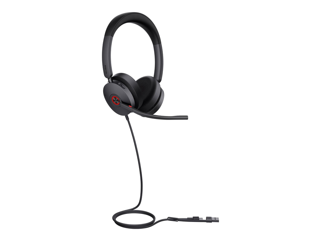 Yealink UH48 Dual Teams Headset – USB-C/A, Hybrid ANC, 4-Mikrofon Geräuschunterdrückung, Dual Busyli