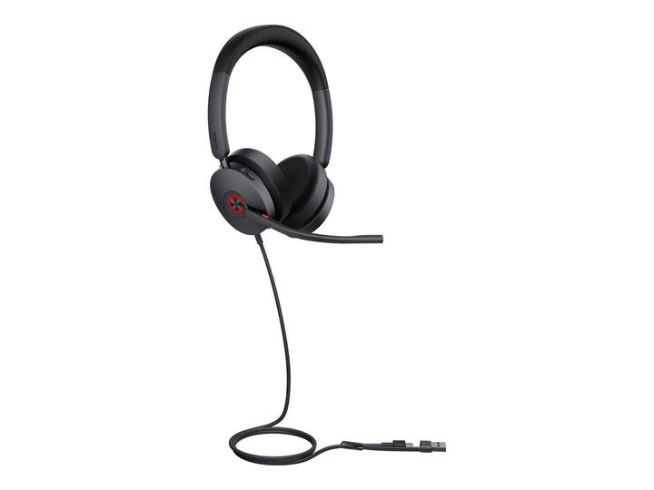 Yealink UH48 Dual Teams Headset – USB-C/A, Hybrid ANC, 4-Mikrofon Geräuschunterdrückung, Dual Busyli