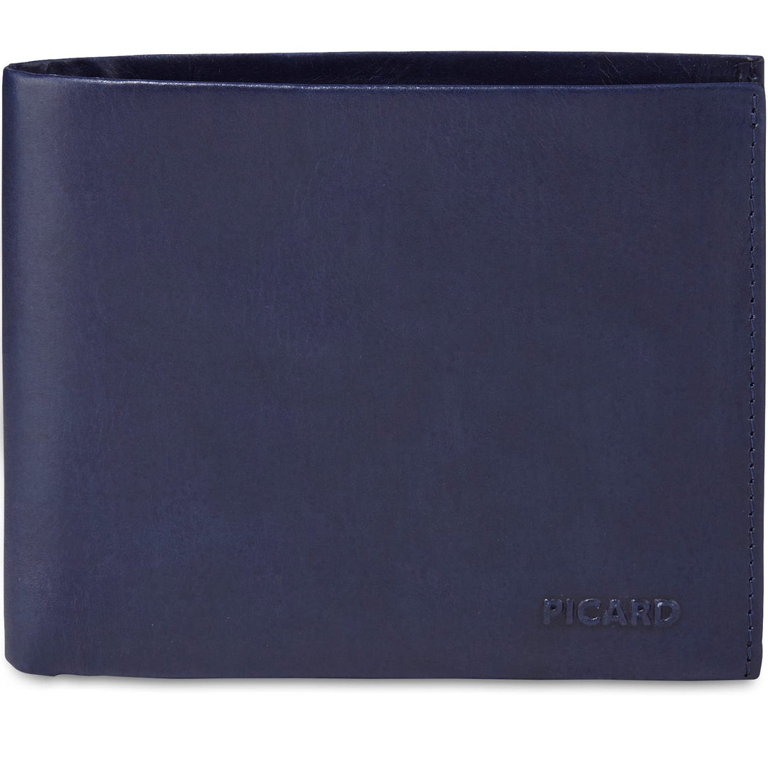 Picard Unisex Apache Reisezubehör-Bi-Fold-Brieftasche, Jeans, 12,5 x 9,5 x 1cm 12,5 x 9,5 x 1cm Jean