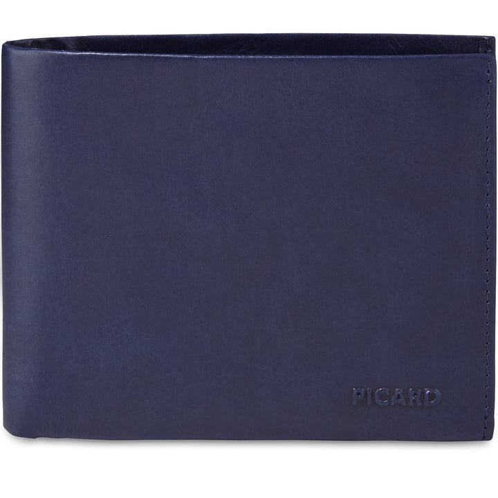 Picard Unisex Apache Reisezubehör-Bi-Fold-Brieftasche, Jeans, 12,5 x 9,5 x 1cm 12,5 x 9,5 x 1cm Jean