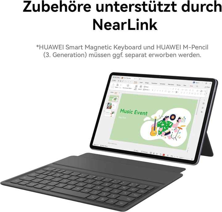 HUAWEI MatePad 11,5″S PaperMatte Edition Tablet, 8GB+256GB, 2,8K FullView Display, 144 Hz hohe Bildw
