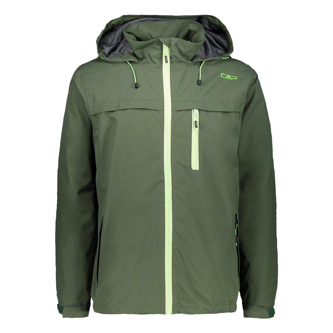 CMP Herren Ripstop-Herrenjacke mit Fester Kapuze Jacke