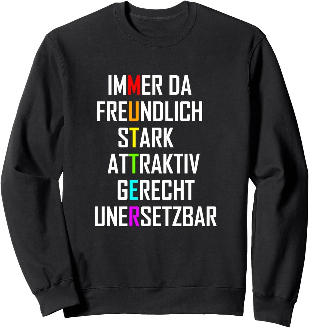 Mama Sprüche | Geschenk für Mutter | Muttertag Sweatshirt