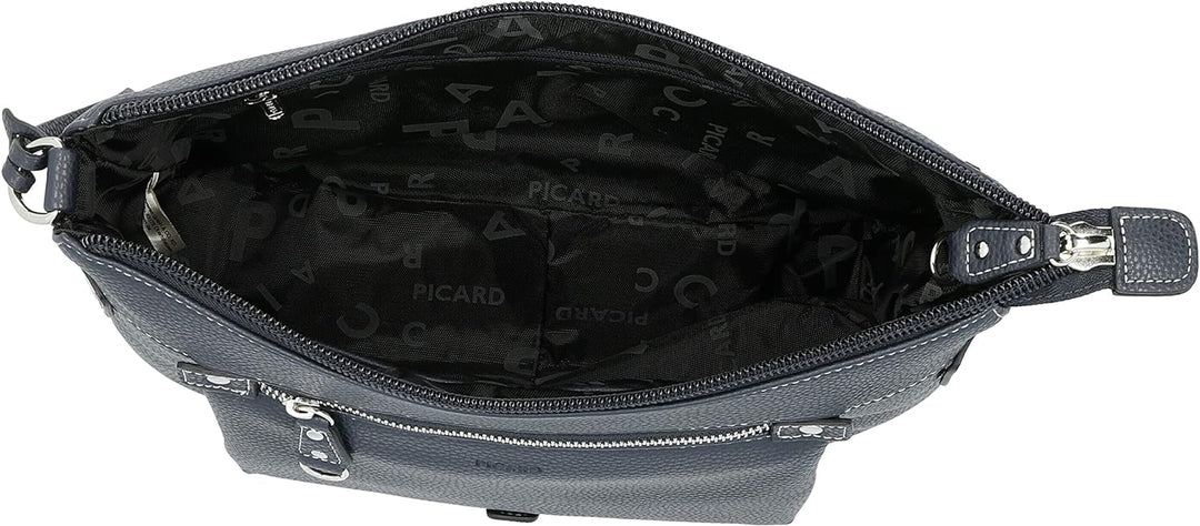 Picard Damen Schultertasche LOIRE aus Synthetik OneSize, Mittel | mit Reissverschluss | Schultertasc