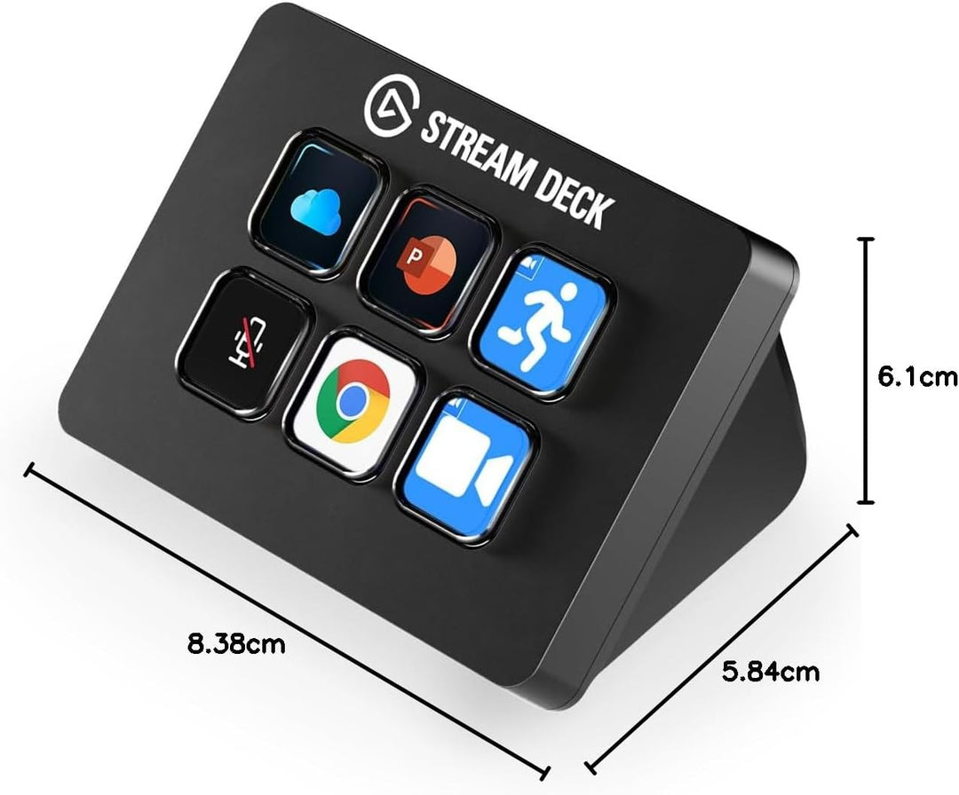 Elgato Stream Deck Mini – Kontrolliere Zoom, Teams, PowerPoint, MS Office etc.,mehr Produktivität mi