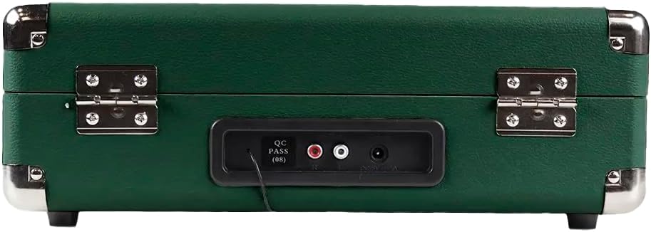 PRIXTON Plattenspieler mit Lautsprecher VC400, Schallplattenspieler mit Bluetooth und Encoding-Funkt