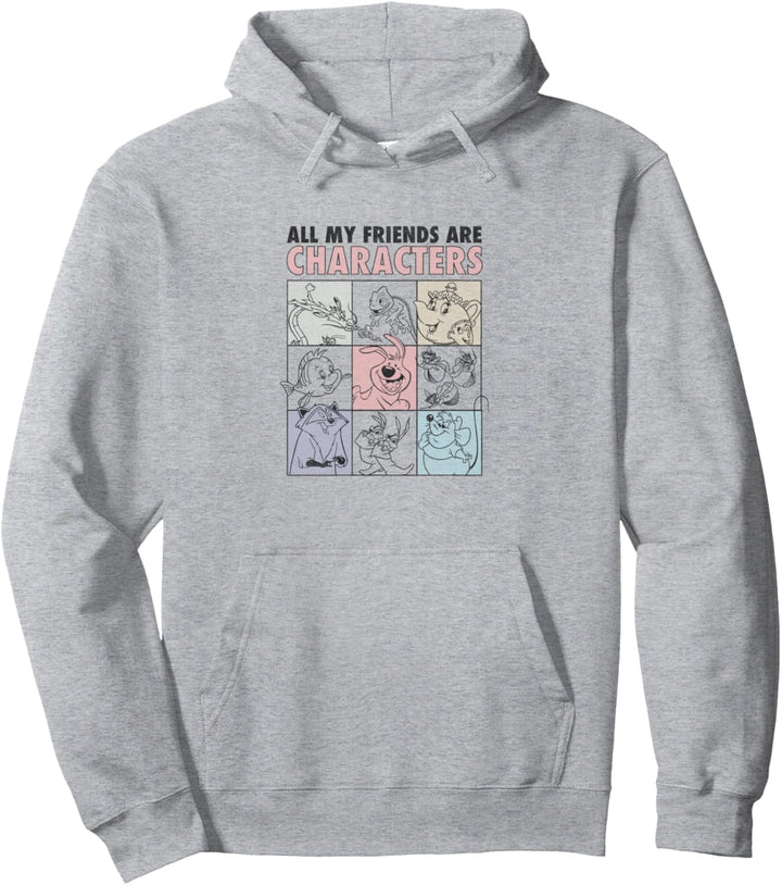 Disney Princess All My Friends Are Characters Pullover Hoodie