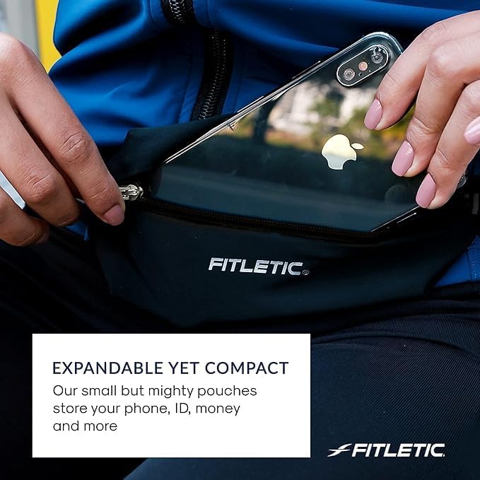 Fitletic Mini Sport Belt – Gürtel für Running Stretch Flare, Flare
