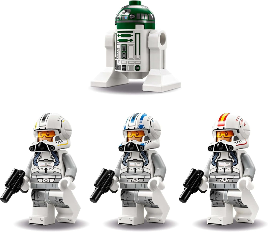 LEGO Star Wars 75402 ARC-170 Starfighter Spielzeug mit 4 Minifiguren inkl. Klon-Piloten und R4-P44 D