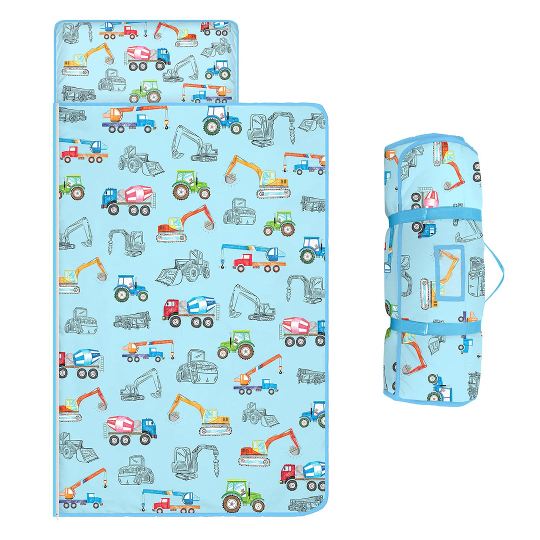Schlafsack Kinder,Warm Kinderschlafsack mit Kissen Abnehmbar und Decke für Mädchen Jungen, Faltbare