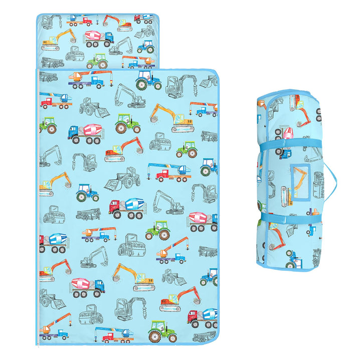 Schlafsack Kinder,Warm Kinderschlafsack mit Kissen Abnehmbar und Decke für Mädchen Jungen, Faltbare