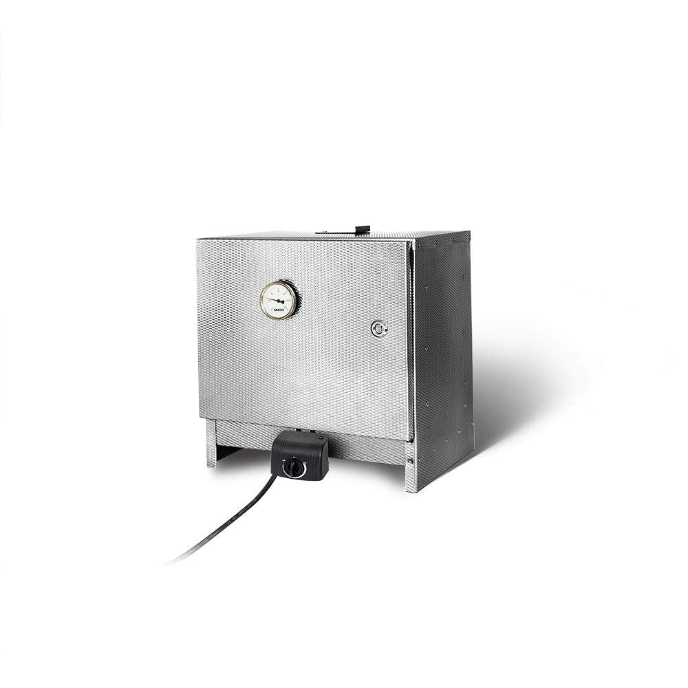 SMOKI Tisch-Elektro-Räucherofen 40x39x33cm (1.4016 Cr-Edelstahl)