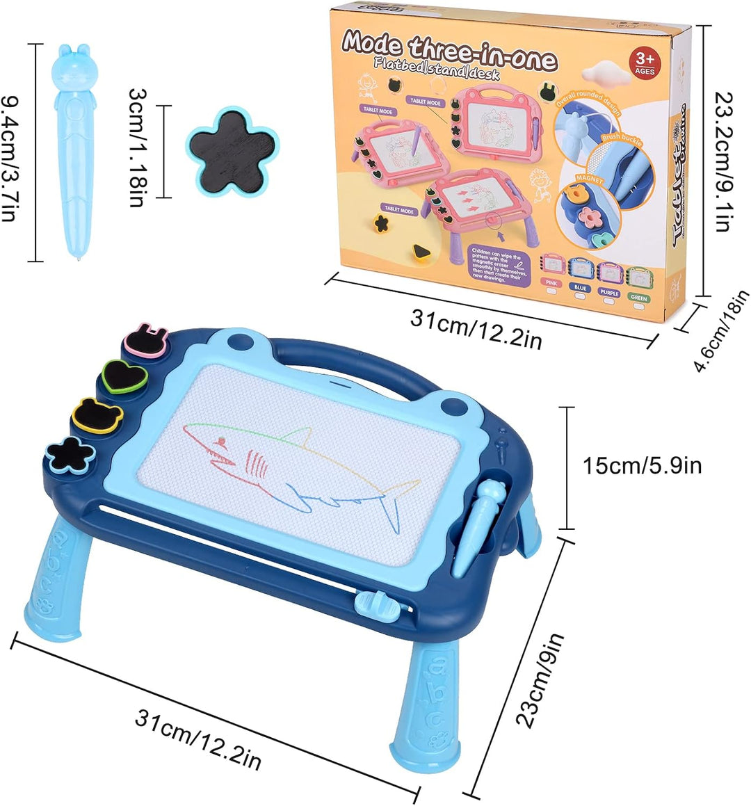 Sarsumir Magnetische Maltafel Zaubertafeln für Kinder, Zaubertafel Maltafel Magnettafel Reisegrösse,